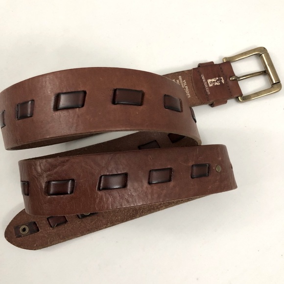 LEVIS Men’s Sz L Genuine Leather Belt - Picture 2 of 12